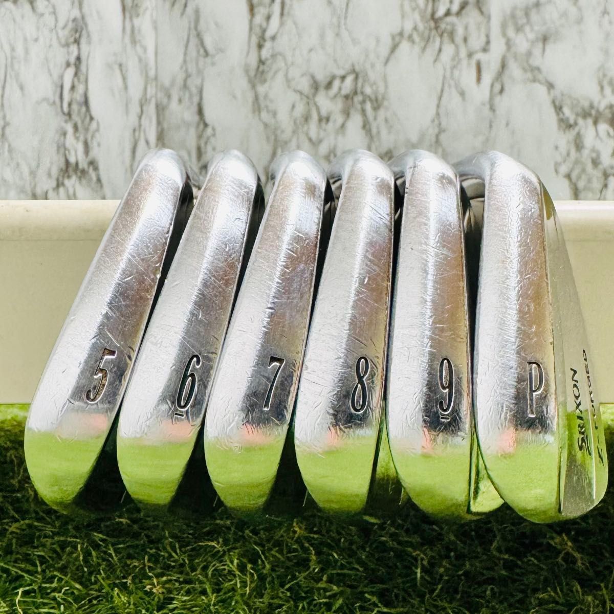 良品】スリクソン Z-FORGED メンズアイアンセット 6本 スチール S