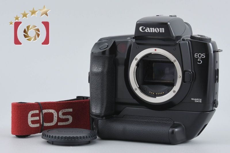 【美品】Canon EOS 5 QDボディ VG10 グリップ付 キヤノン EOS5用縦位置グリップVG10 | メディアジョイカメラ フィルムカメラ