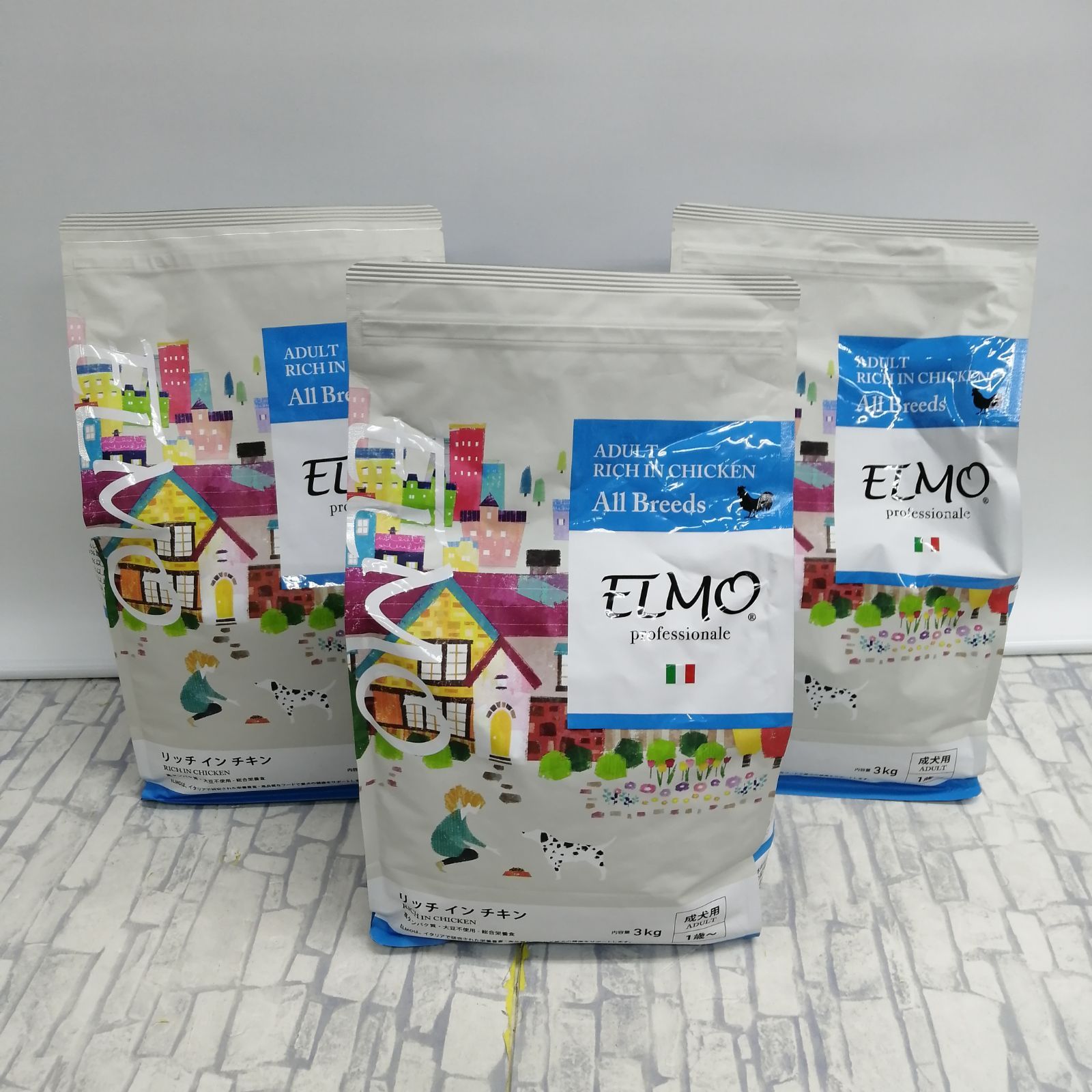 ELMO リッチインチキン 3kg×2 ELMO プロフェッショナル リッチイン