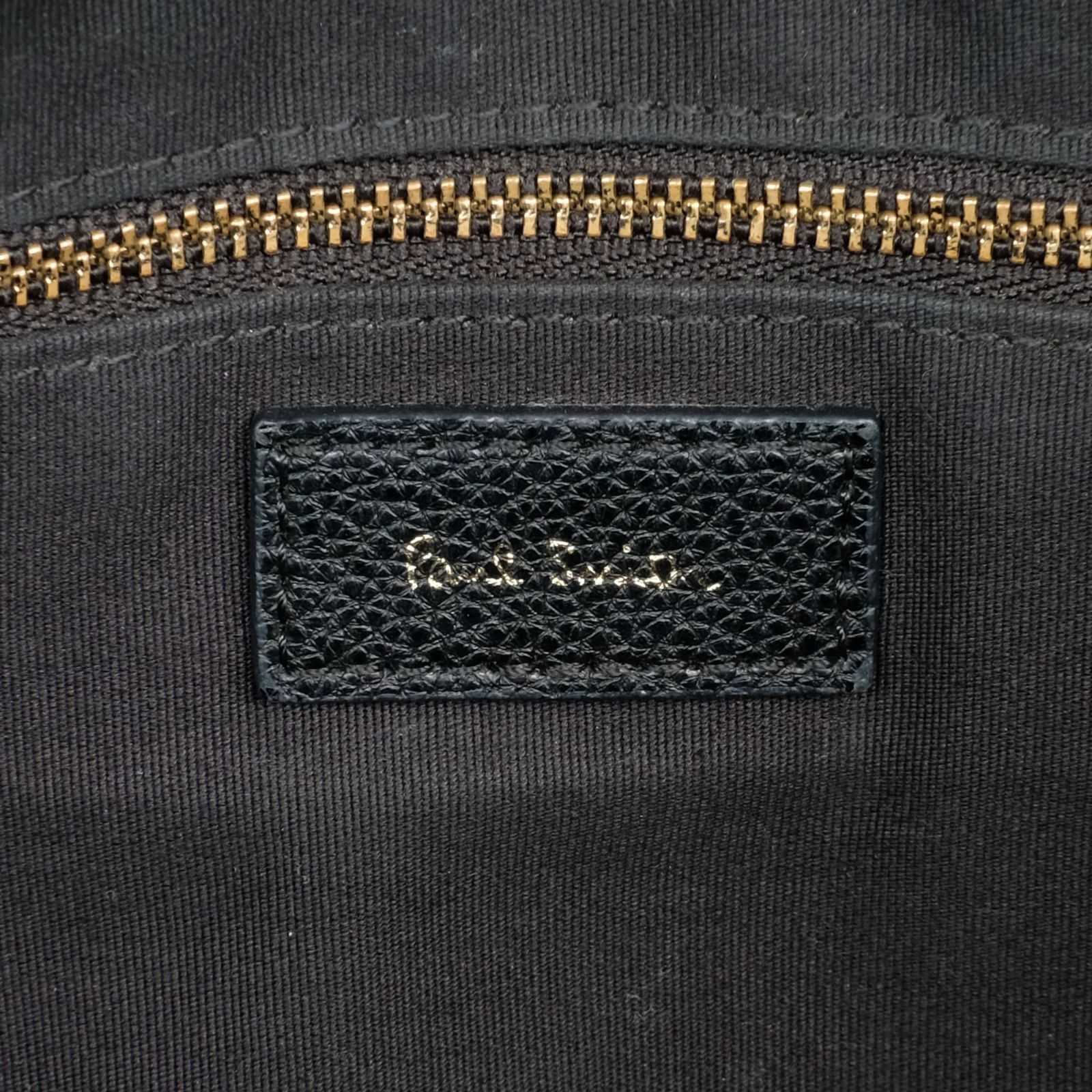 Paul Smith ポールスミス インレイドストライプハンドル レザー トート