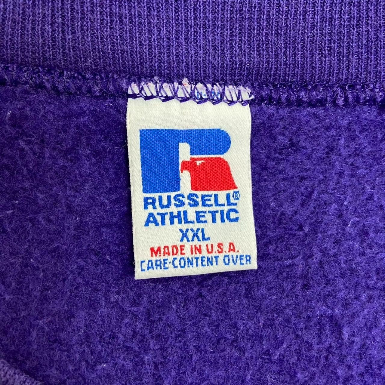 OLD RUSSELL ATHLETIC 90s ラッセル アスレティック 米国製 紫 