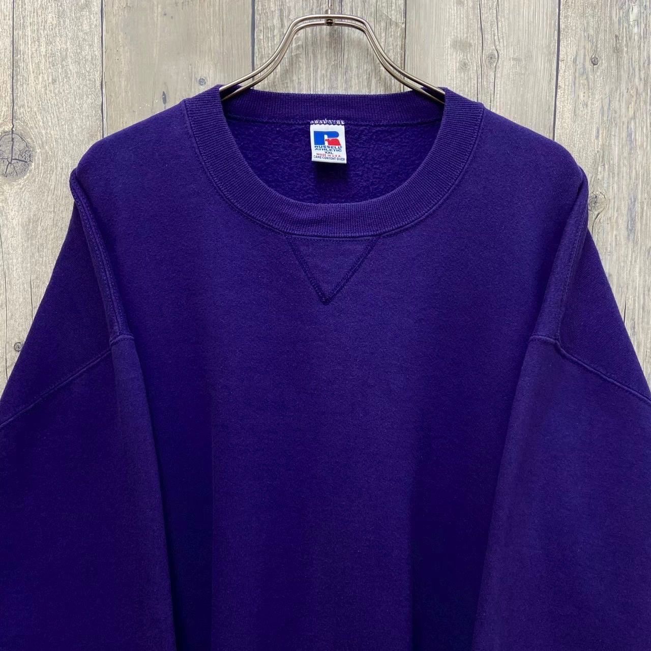 OLD RUSSELL ATHLETIC 90s ラッセル アスレティック 米国製 紫 