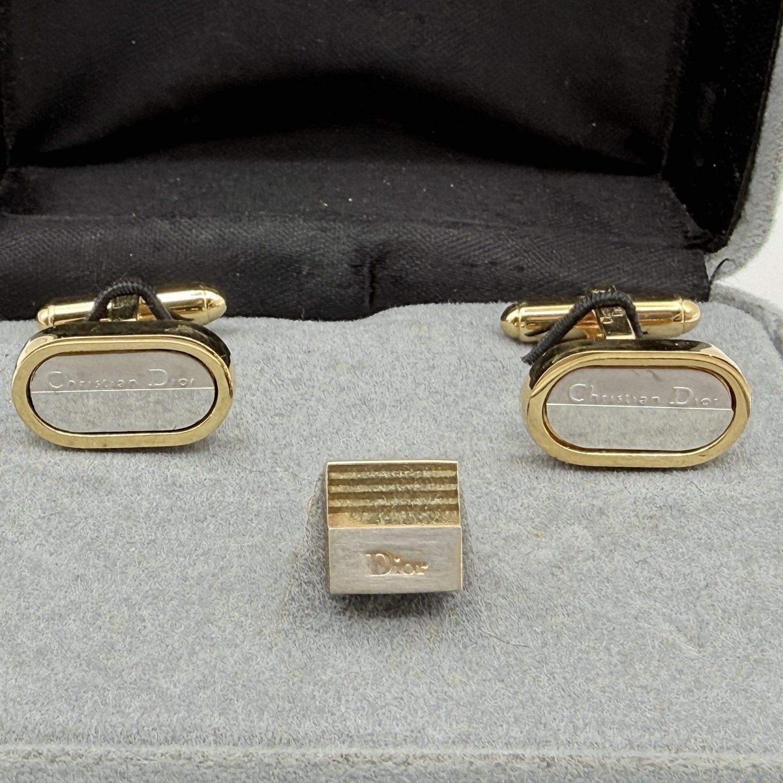 Christian Dior（クリスチャンディオール）カフスボタン＆ネクタイ