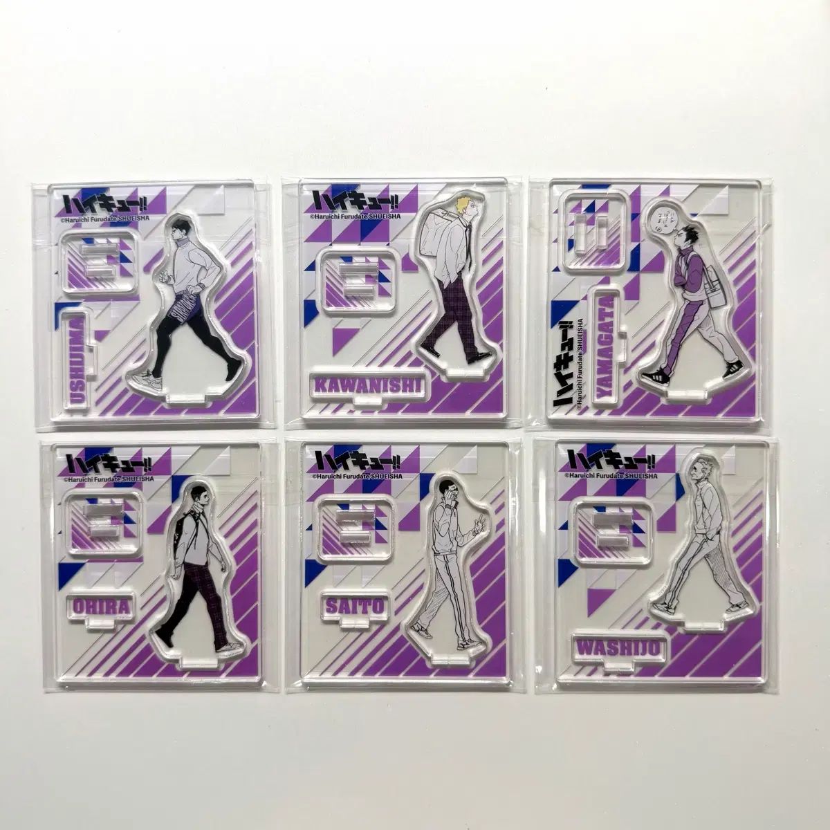 (まとめ売り) ハイキュー 等校Arcs アクリル 牛島