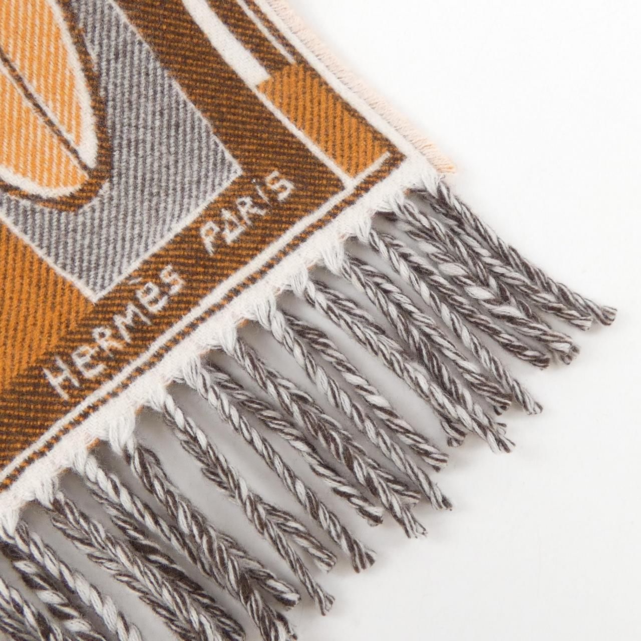 エルメス HERMES SEA SURF AND FUN H393161T 海とサーフとファン MUFFLER