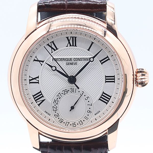 稼動 箱|保付 フレデリックコンスタント AT FC-710MC4H4 マニュファクチュール 白文字盤 メンズ腕時計 0006710 2DKT IKE ABC18697