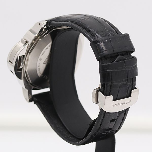  保| 稼働 パネライ ルミノール PAM00104 OP6763 BB1840107 S1342|2000 AT|自動巻 黒文字盤 メンズ 腕時計 0033330 2ERT MTY ABC18730 プルオーバー 自動巻き時計 腕時計(アナログ)