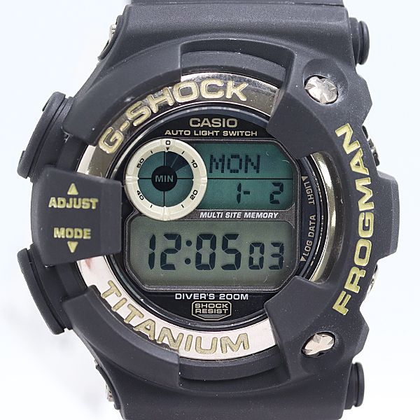 新品同様 箱付 稼働 カシオ Gショック フロッグマン DW-9900 910181 QZ 
