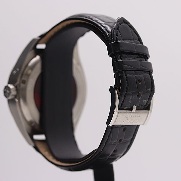  稼働 CCCP CP-7012-11 SHCHUKA SS AT|自動巻 ブラウン文字盤 メンズ腕時計 0033000 2JWT ABC18770 KMT ネイビー系 自動巻き時計 腕時計(アナログ)