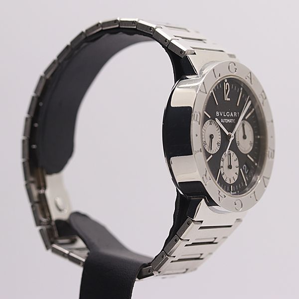 クロノグラフ ネイビー文字盤