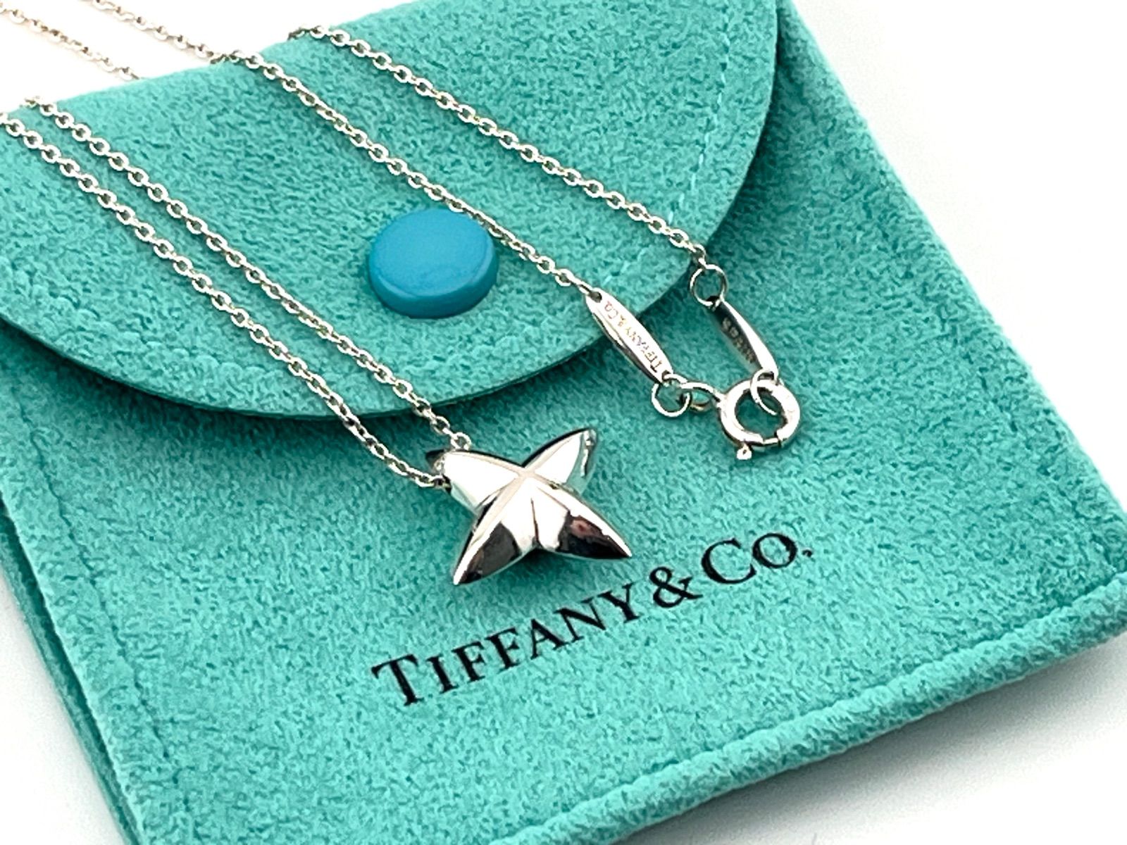 a207 美品 Tiffany&Co. ティファニー シリウススター ネックレス