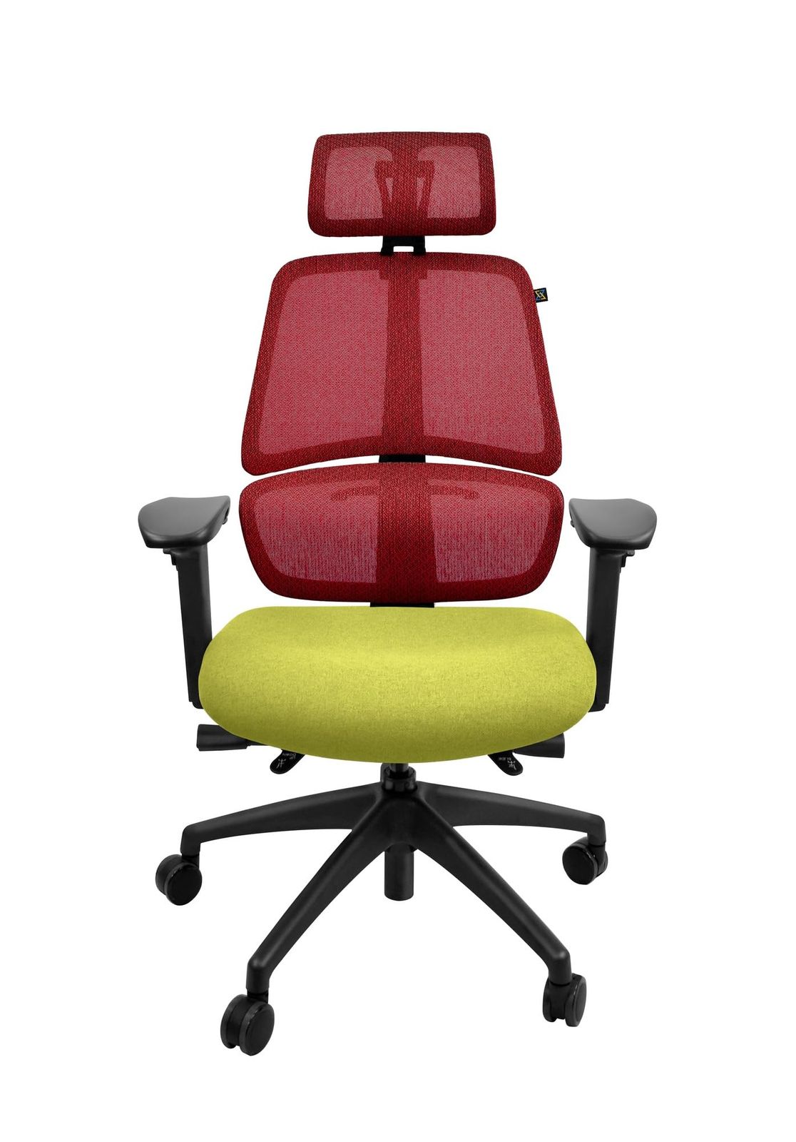 ヘッドレスト付きバックレスト単体 レッド