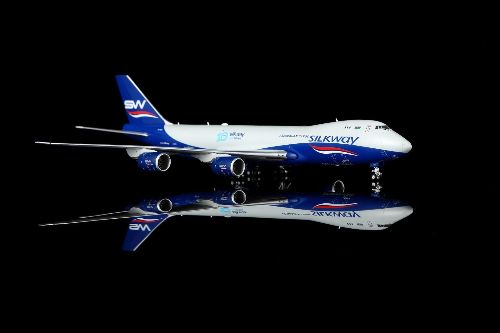 1/400シルクウェイウエスト航空 747-8F VQ-BVC HX Models シルクウェイウエスト 747-8F VQ-BVC 1/400 B632502 - メルカリ