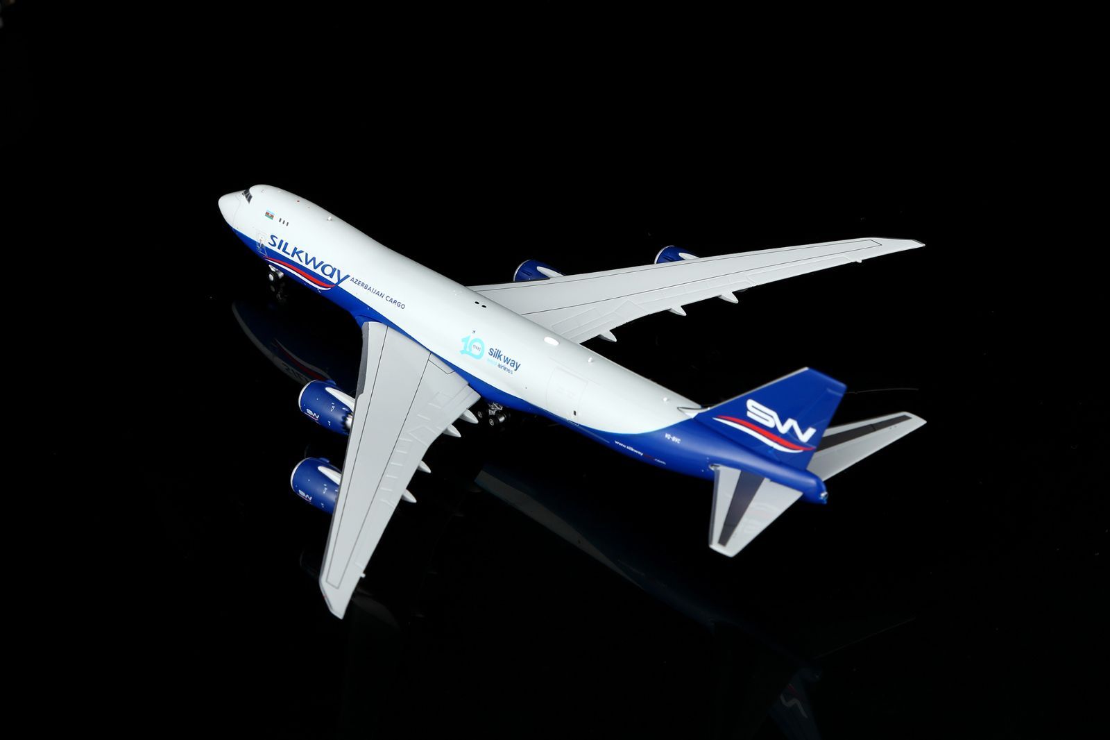 HX Models シルクウェイウエスト 747-8F VQ-BVC 1/400 B632502 - メルカリ