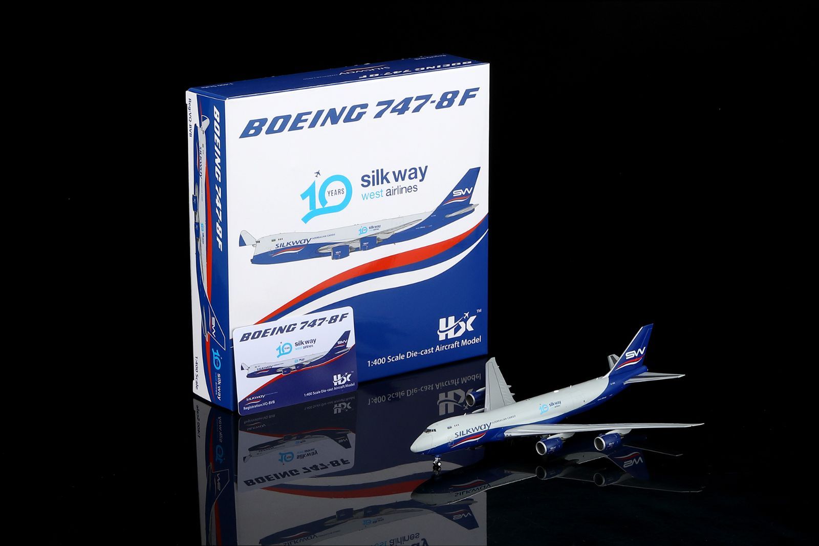 1/400 シルクウェイウエスト航空 747-8F VQ-BVB HX Models シルクウェイウエスト 747-8F VQ-BVB 1/400 B632501 - メルカリ