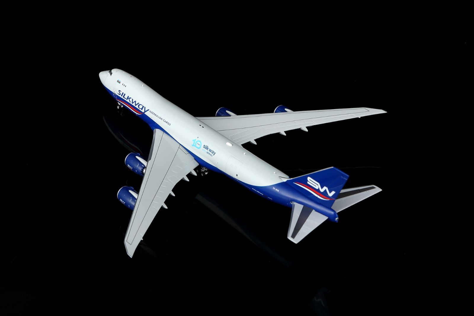 HX Models シルクウェイウエスト 747-8F VQ-BVB 1/400 B632501 - メルカリ