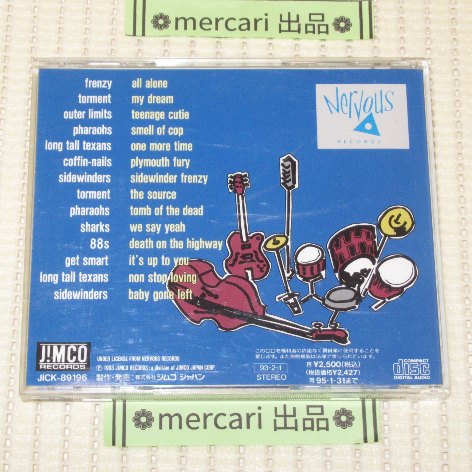 CD ブリティッシュ ネオロカビリー・ベスト 帯付 - メルカリ