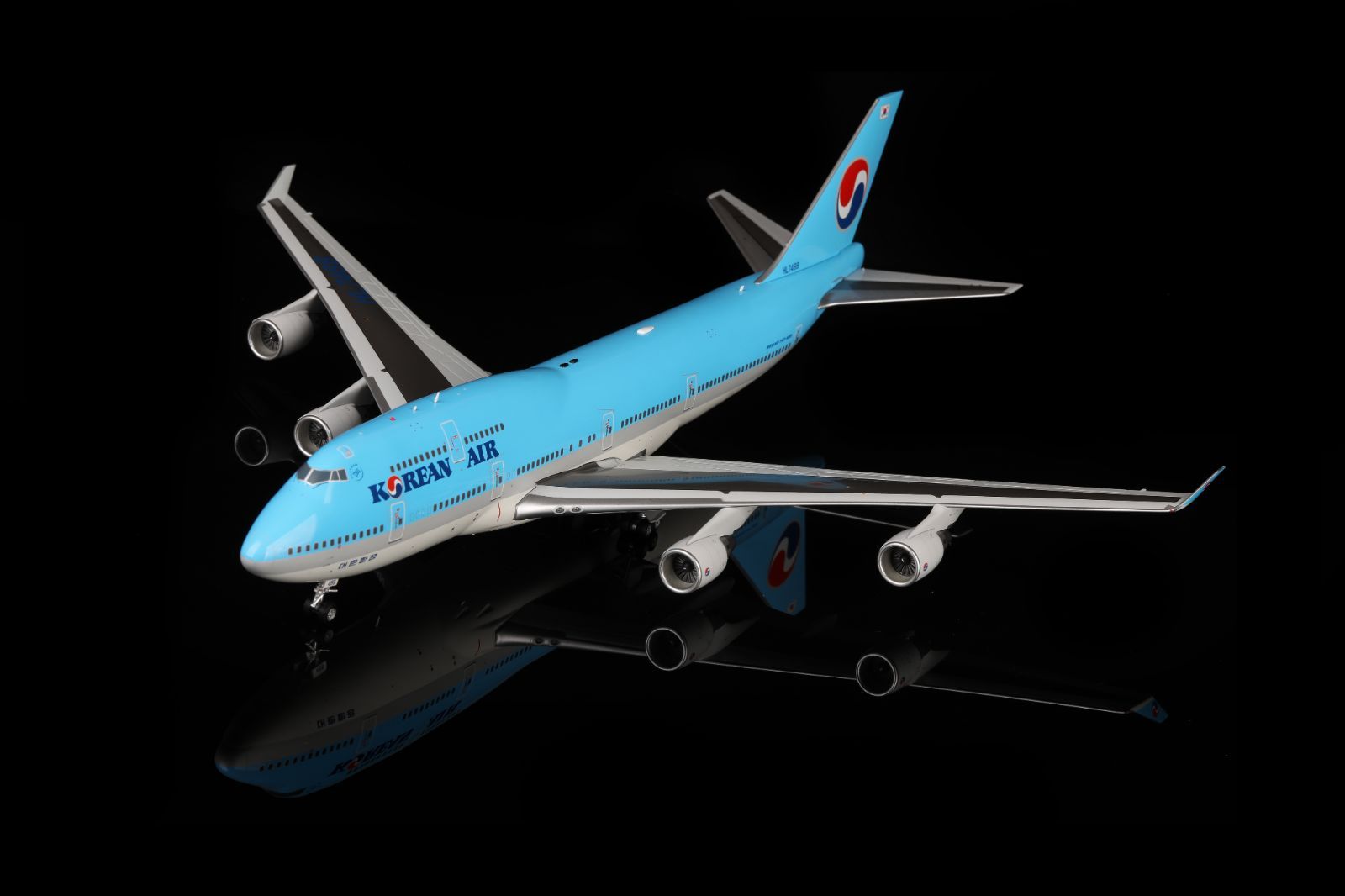 SQwings 大韓航空 747-400 HL7488 1/200 L2068 - メルカリ