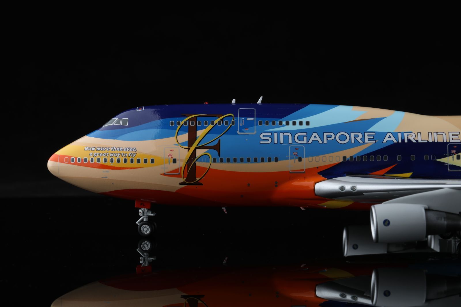 シンガポール航空 747-400 9V-SPL 1/200 SQwings シンガポール航空 747-400 9V-SPL 1/200 L2002 - メルカリ