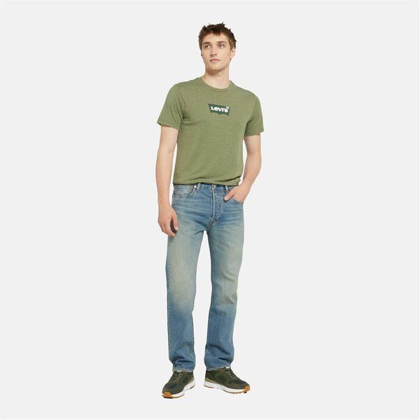 リーバイス メンズ ボトムス デニムパンツ ジーンズ Levis 501R Original Straight Jeans Lean Machine