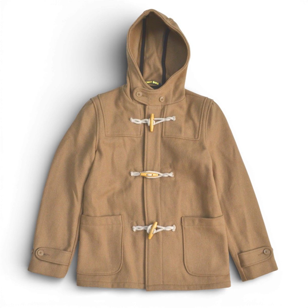 Schott ショット ショートダッフルコート USA製 ウール メルトン