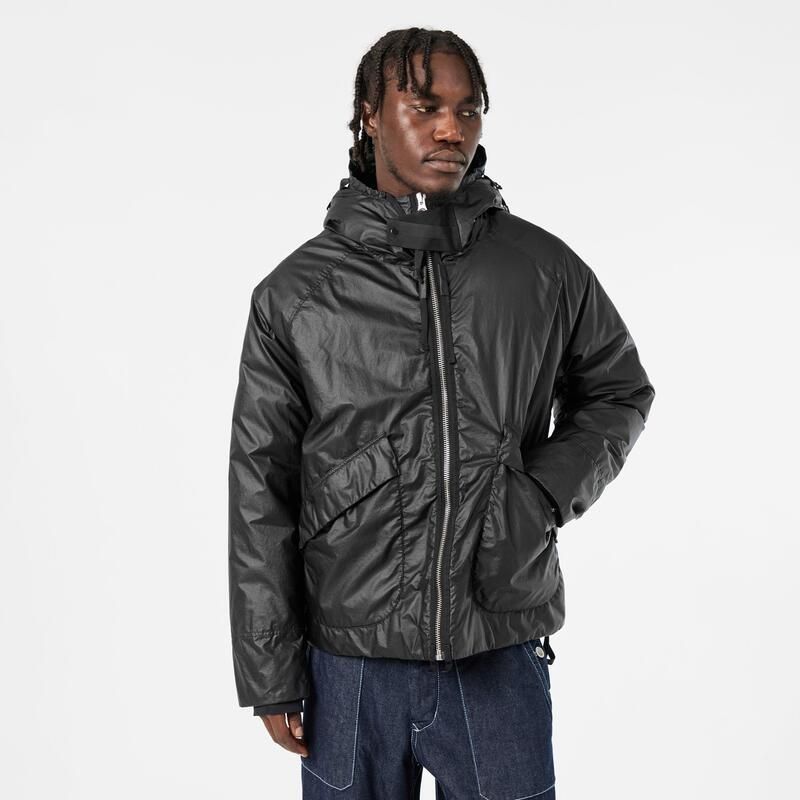 シーピーカンパニー メンズ アウター ジャケット・ブルゾン CP Company Mens Bomber Jacket Black 999 ブラック