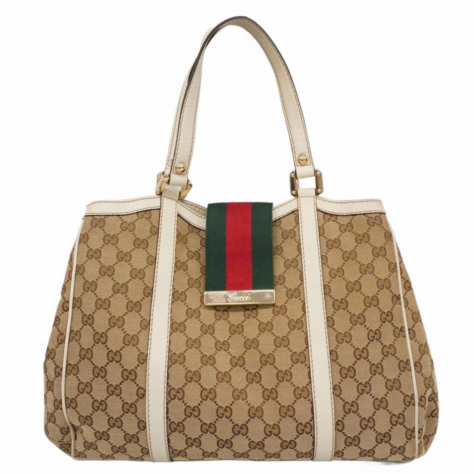 グッチ(Gucci) グッチ トートバッグ GGキャンバス シェリーライン 