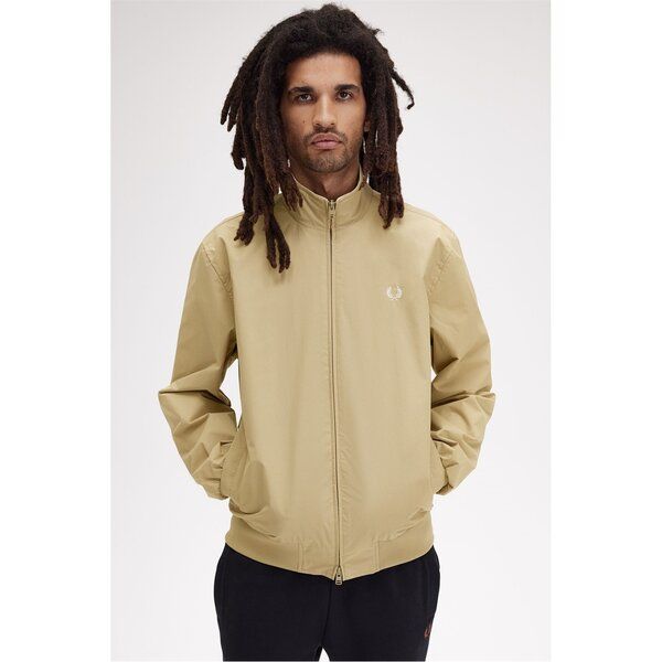 フレッドペリー メンズ アウター ジャケット・ブルゾン ジャケット Fred Perry Brentham Jacket Warm Stone A84 ストーン