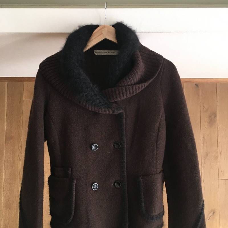 美品 ERMANNO SCERVINO エルマノシェルビーノ ニット ジャケット