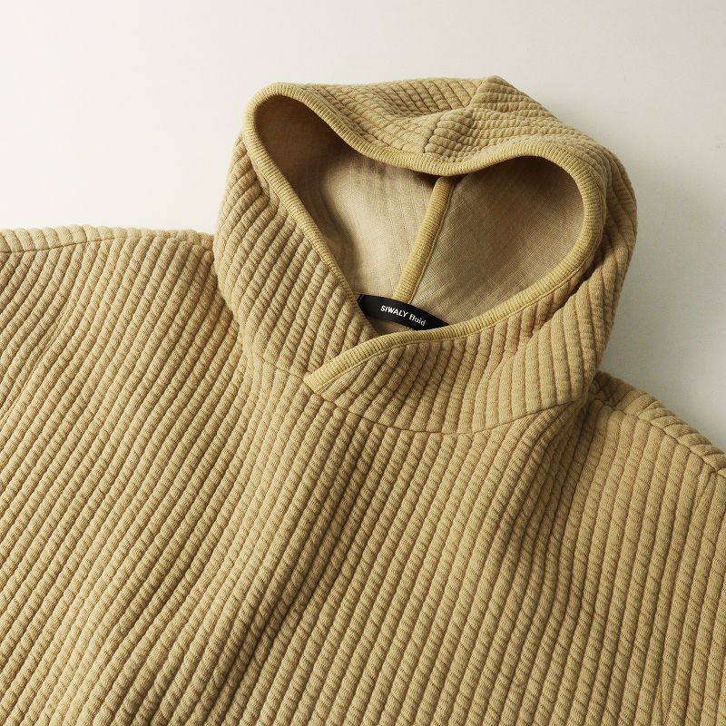 美品 定価20900円 2024AW シワリーフルイド SIWALY fluid  キルティングフーディーベスト F ベージュ┃トップス【2400014817874】 美品 定価20900円 2024AW シワリーフルイド SIWALY fluid キルティング