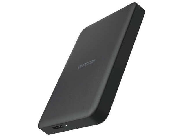5営業日で発送 ELECOM エレコム Portable Drive USB3.2 Gen1 1TB Black ELP-HTV010UBK