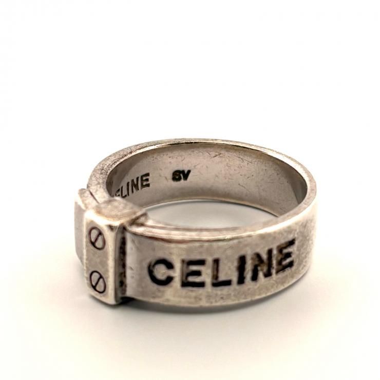 希少】CELINE リング 超レア✨CELINE セリーヌ リング マカダム 