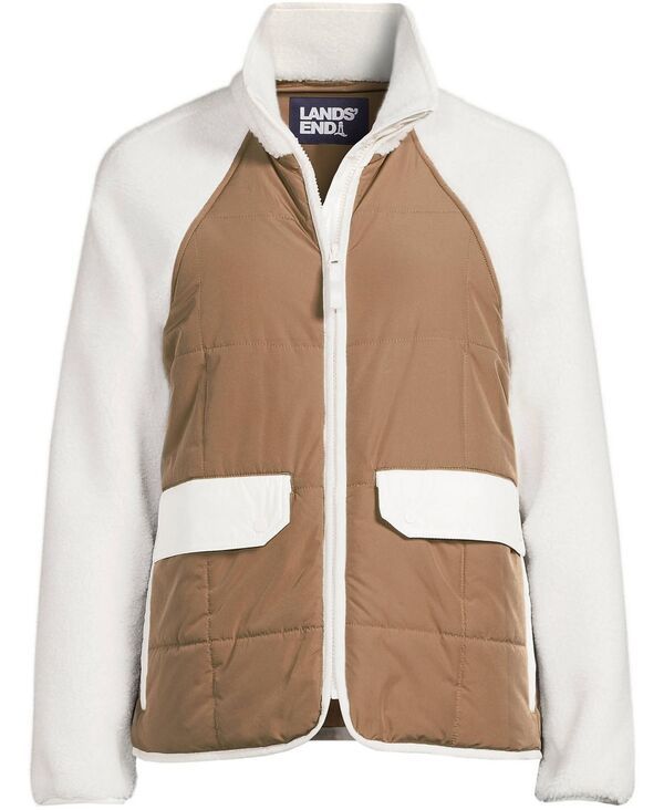 ランズエンド レディース ジャケット・ブルゾン アウター Women\'s Lands\' End Long Sleeve Sport Cord Chore Jacket