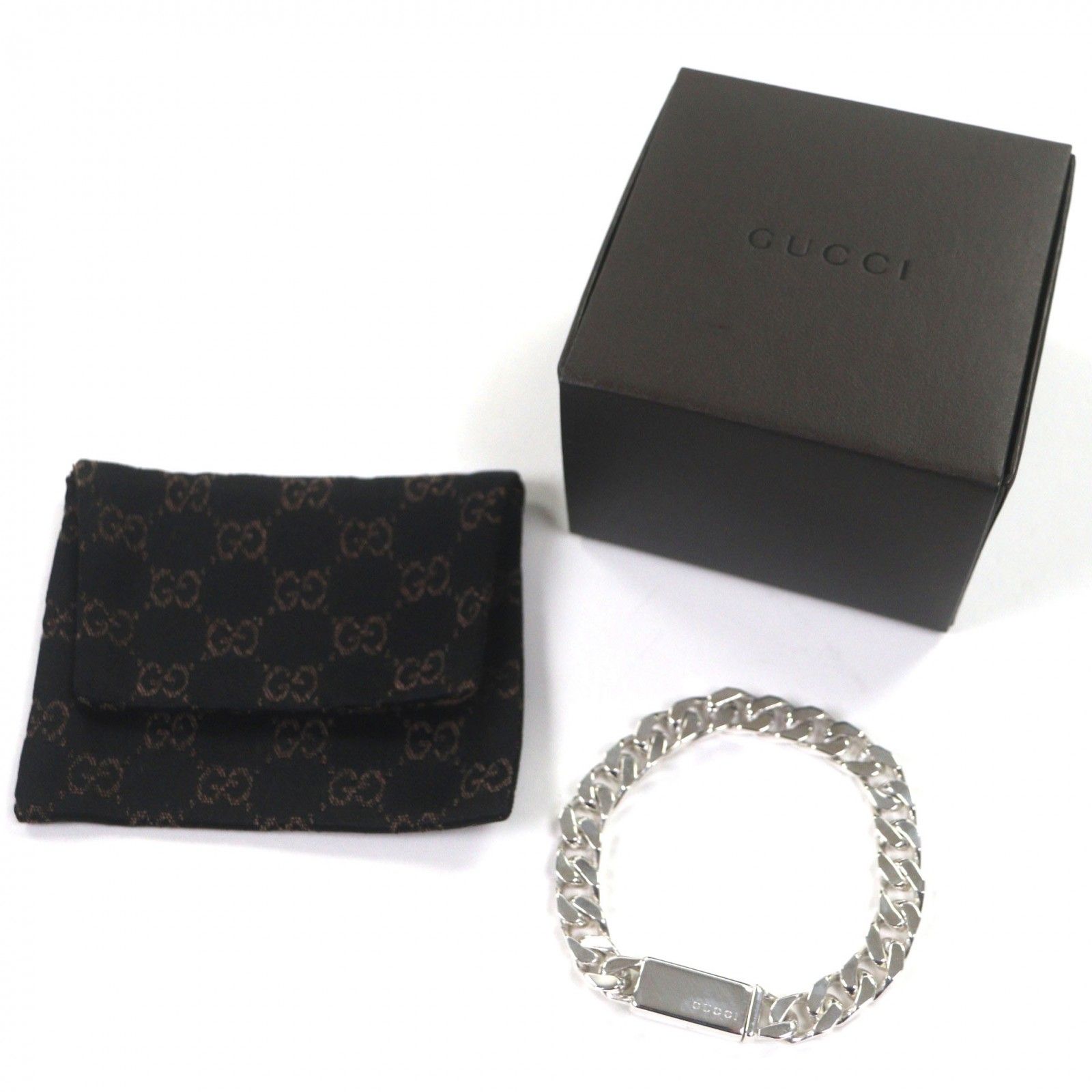 極美品▽GUCCI グッチ ヴィンテージ 925 90S オールドグッチ ロゴ
