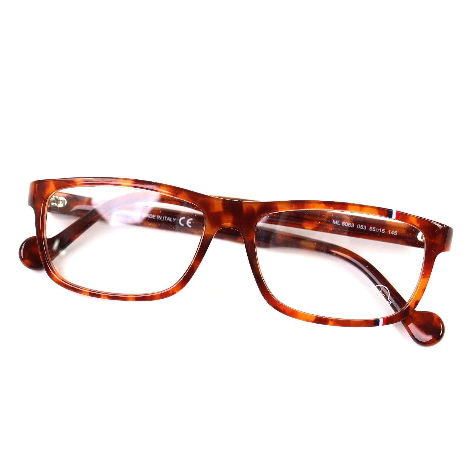 未使用品△MONCLER モンクレール ML5063 053 べっ甲柄 トリコロール