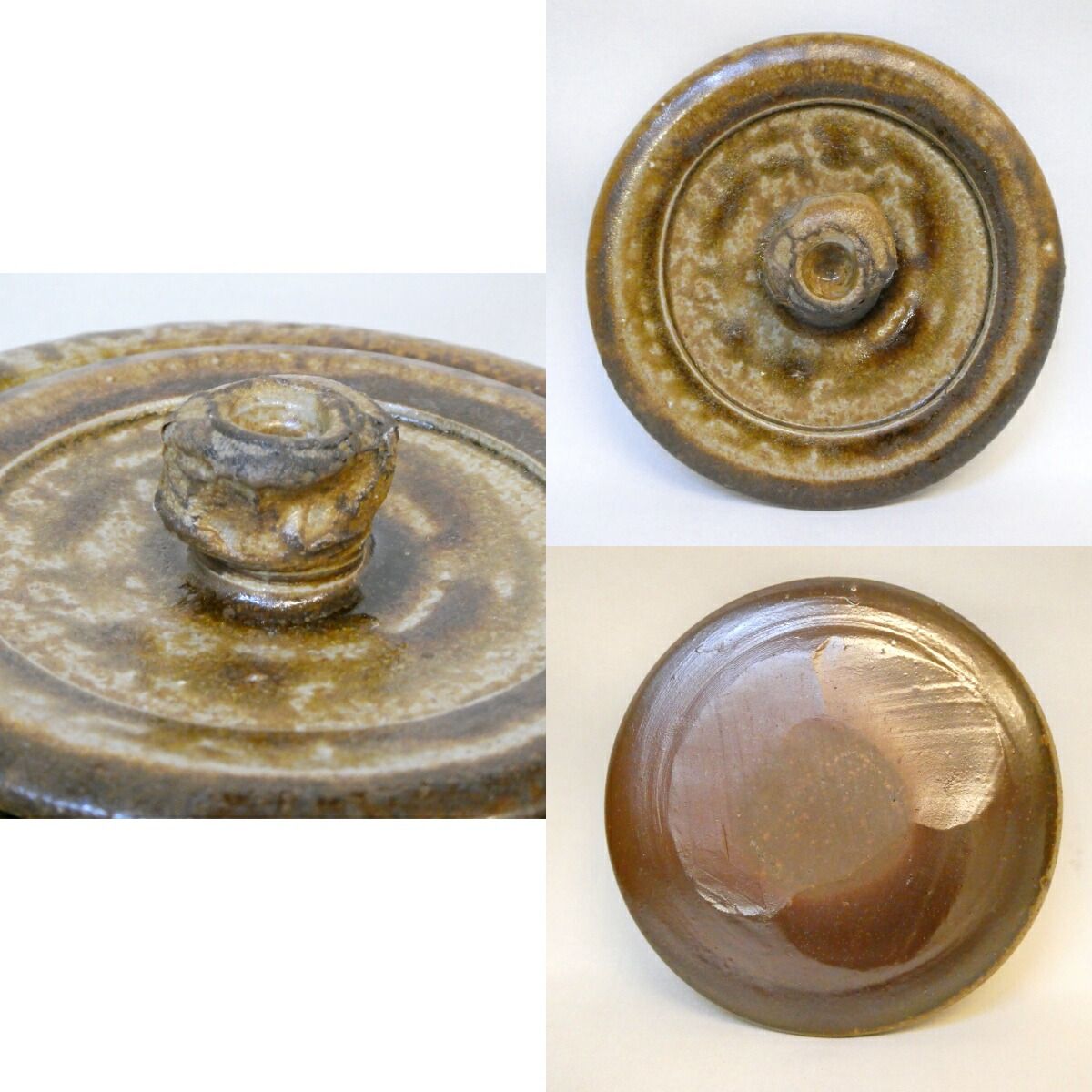 二月の特売品】備前焼 吉村正作 備前水指 茶道具 師：藤原啓【中古 美