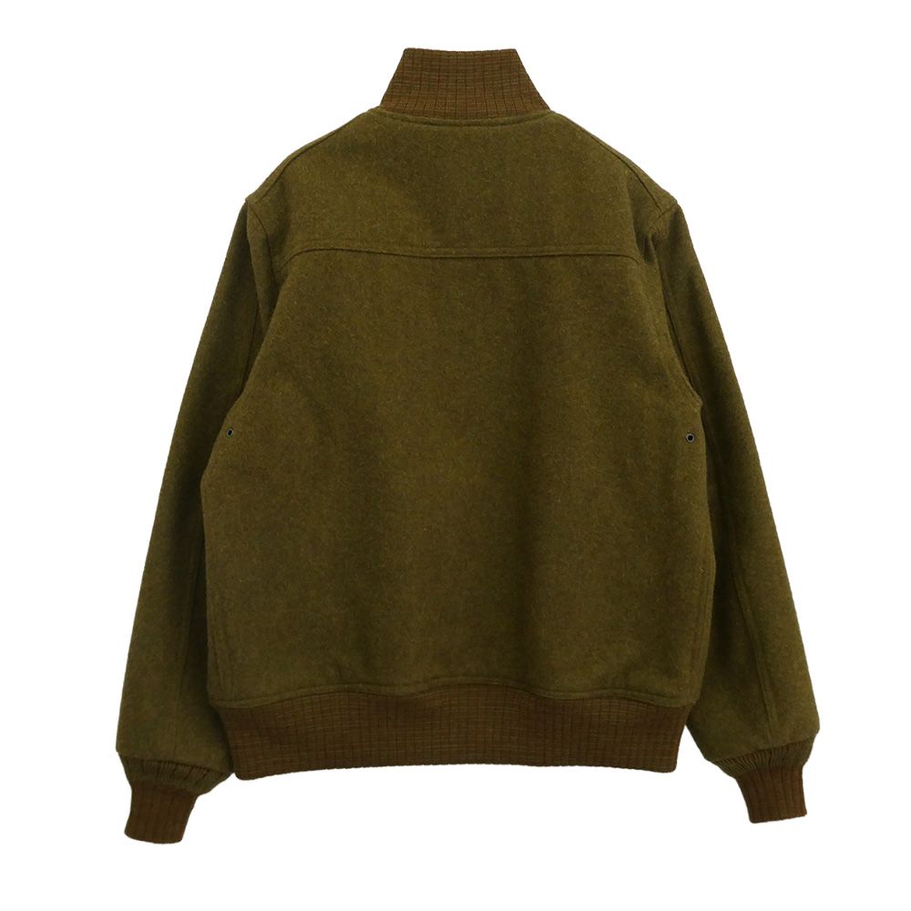 Buzz Rickson's バズリクソンズ BR15589 AVIATION ASSOCIATES WOOL A-1 JACKET ウール ジャケット モスグリーン系 38【極上美品】【中古】