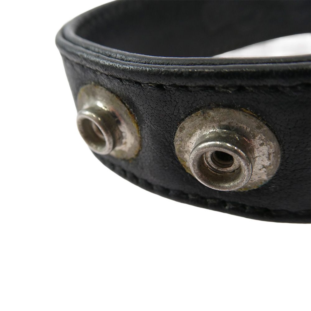 CHROME HEARTS クロムハーツ（原本無） 3BTN 2SNP クロスボール レザー