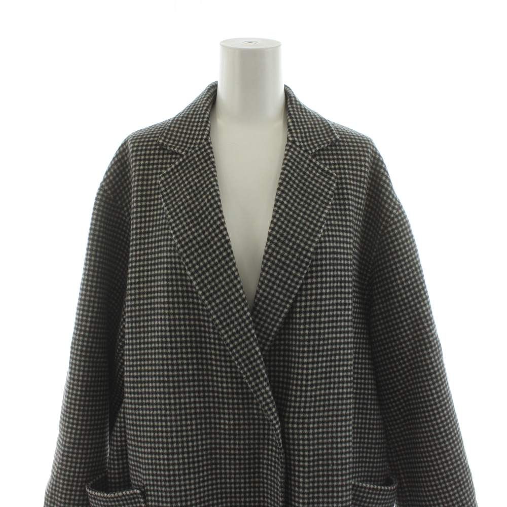 スローブ イエナ SLOBE IENA HAMILTONダブルフェイスウールロング