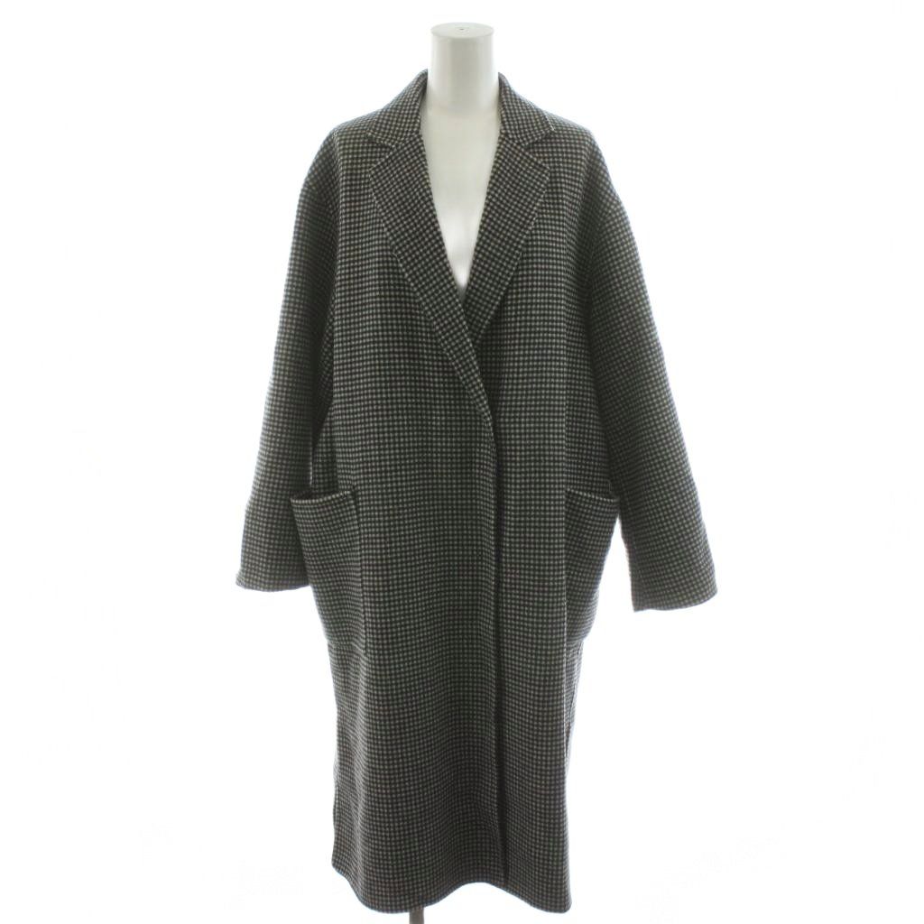 スローブ イエナ SLOBE IENA HAMILTONダブルフェイスウールロング