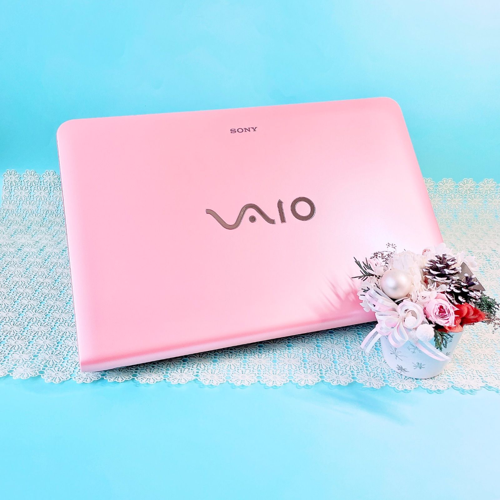 美品✨ノートパソコン✨️可愛いピンクVAIO❣️快適SSD480GB事務カメラ付き 美品✨ピンクVAIOノート SSD480GB WEBカメラ付 - メルカリ