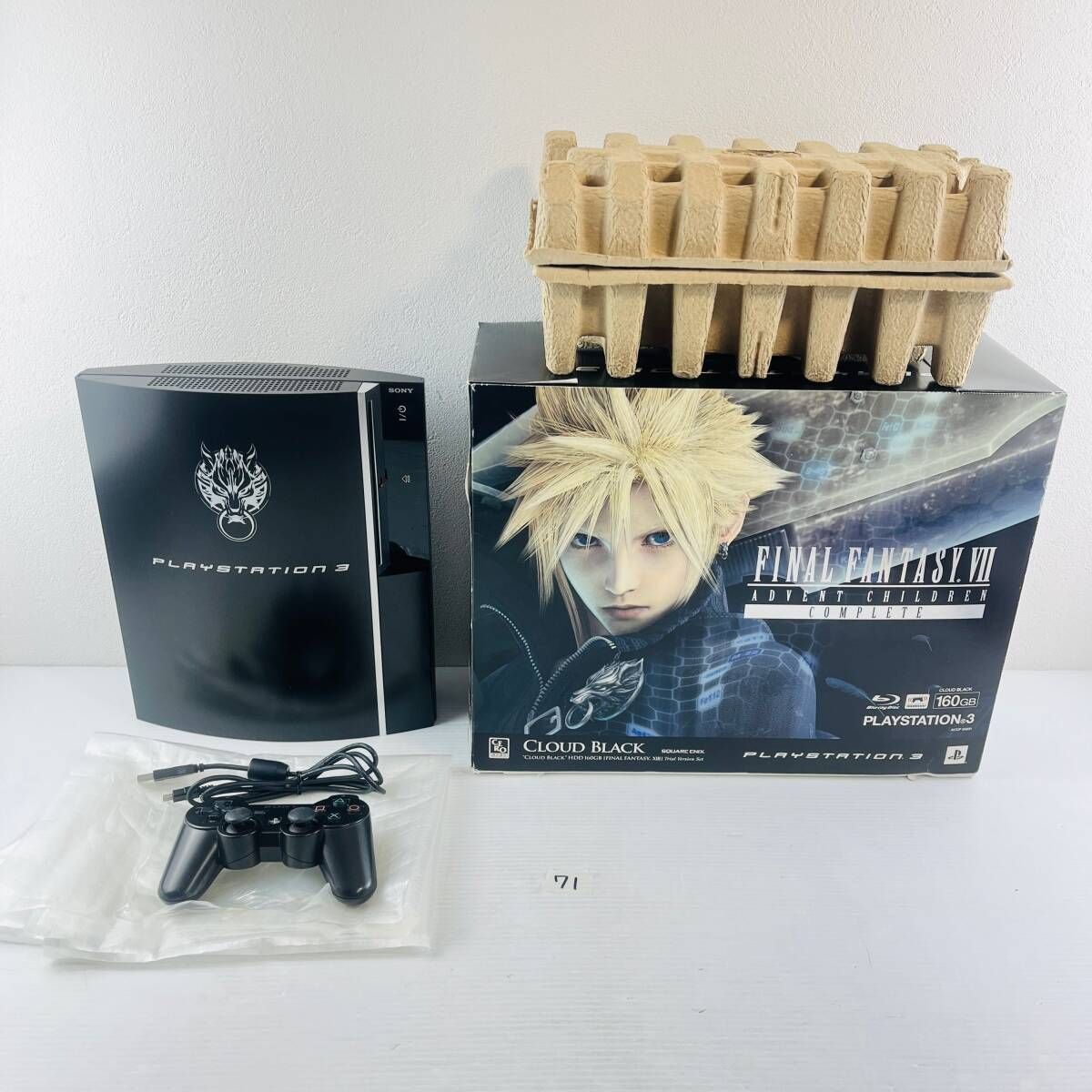 MO2-00065 SONY PS3 本体 CECHQ00 FINAL FANTASY VII ADVENT CHILDREN 
