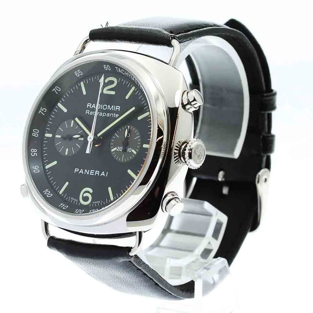 パネライ PANERAI PAM00214 ラジオミール ラトラパント クロノグラフ 自動巻き メンズ 箱・保証書付き_875531 パネライ PANERAI PAM00214 ラジオミール ラトラパント クロノグラフ