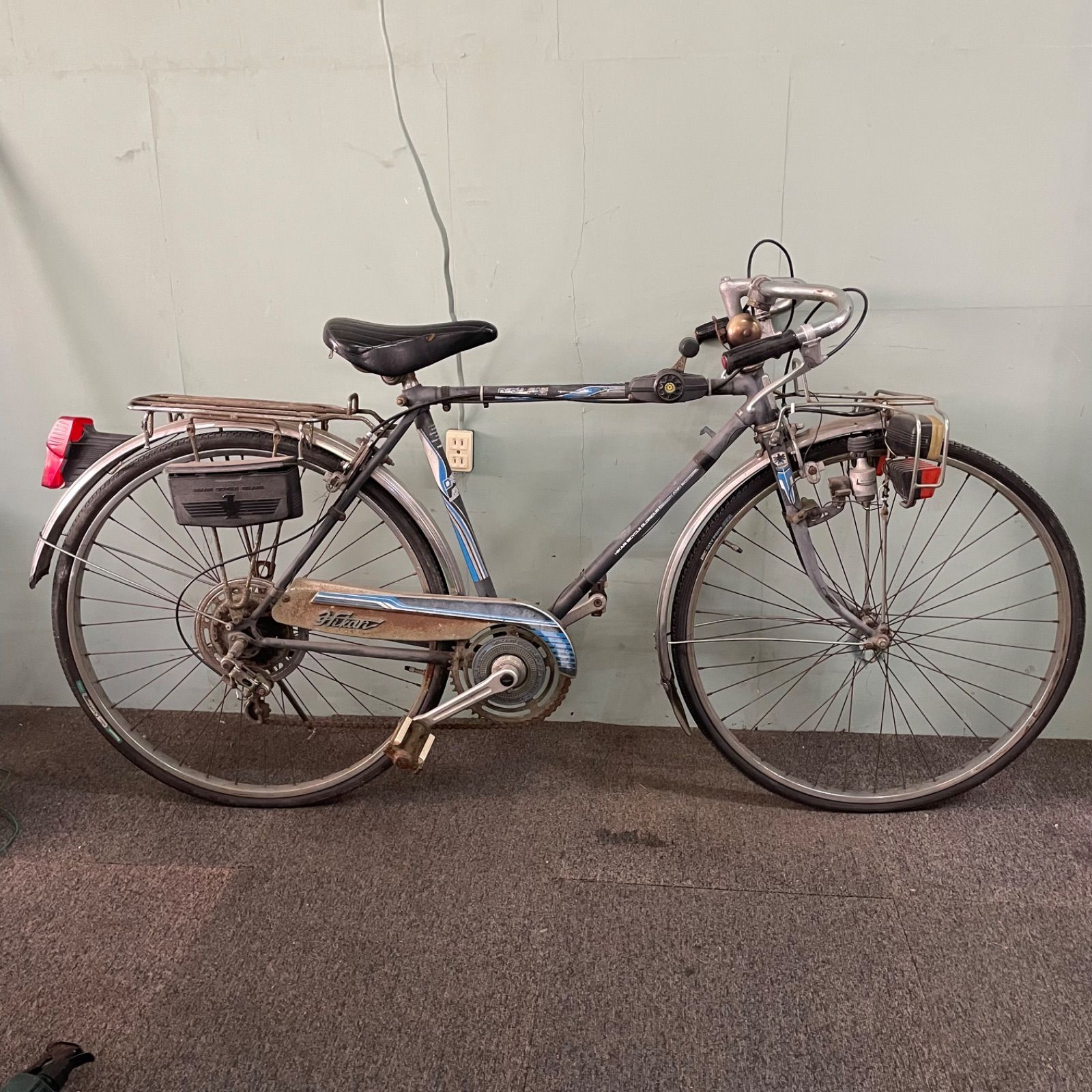 ♭ 昭和レトロ HIKARI 光自転車 5段変速 デコチャリ アンティーク