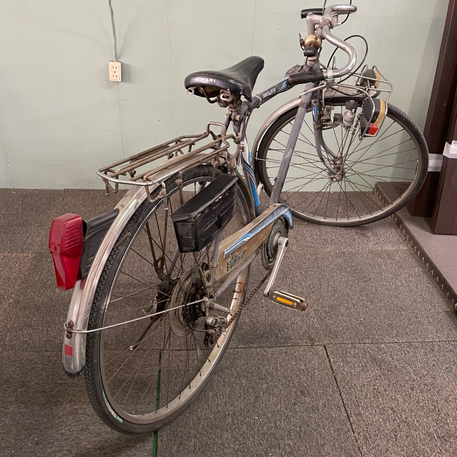 ♭ 昭和レトロ HIKARI 光自転車 5段変速 デコチャリ アンティーク