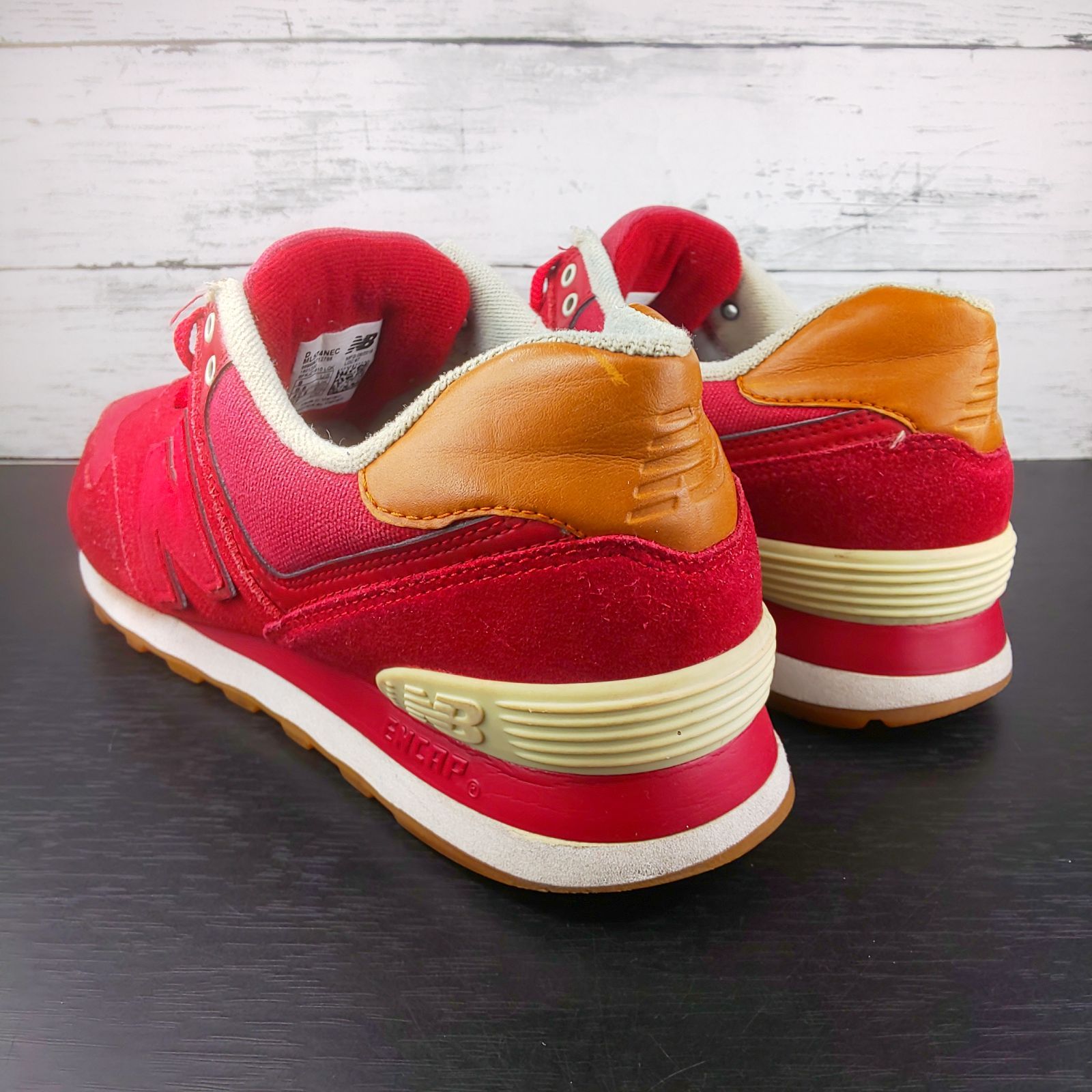 New Balance ML574 ニューバランス エムエル574 レッド 赤 27cm メンズ 
