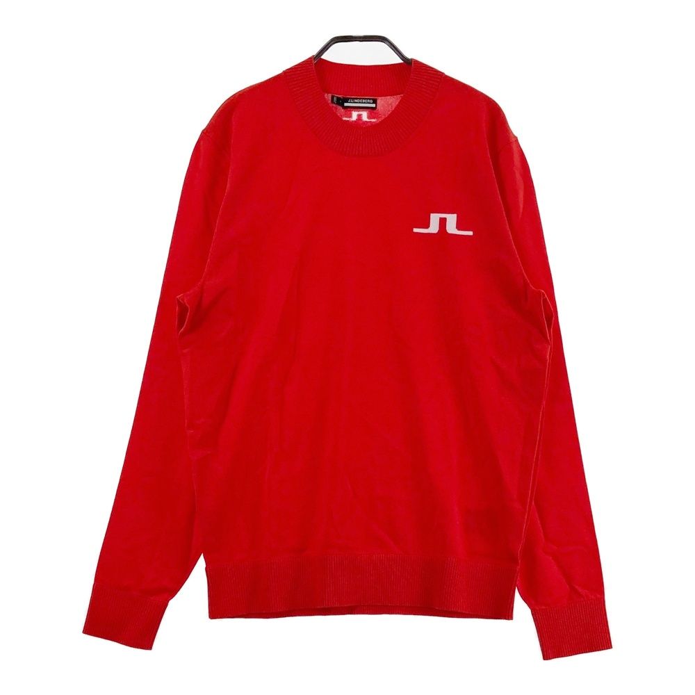 サイズ：L J.LINDEBERG ジェイリンドバーグ 長袖 ニットセーター