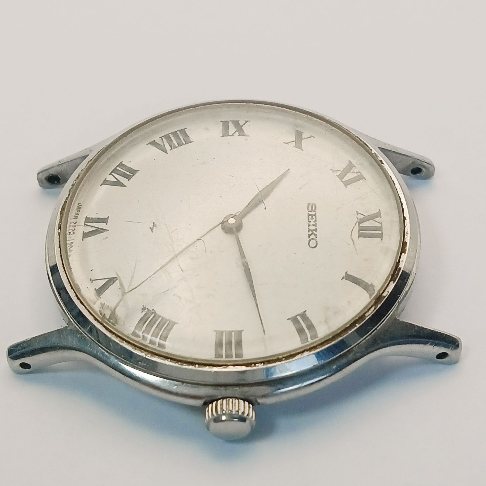 稼働 良品】0213-3 SEIKO CHARIOT セイコー シャリオ 2220-0480 メンズ 