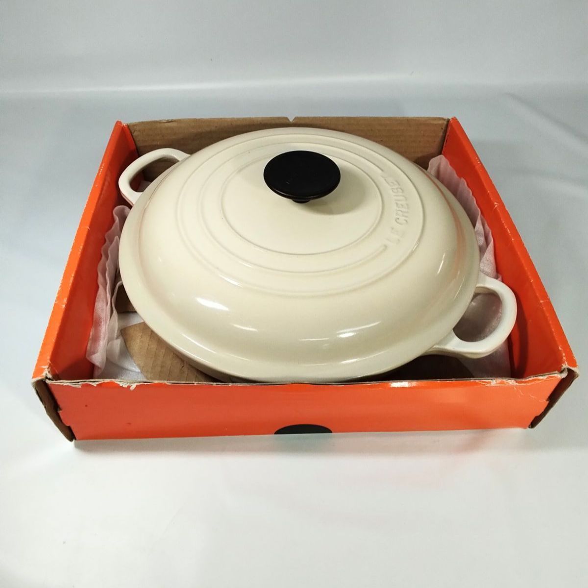 LE CREUSET ビュッフェキャセロール デューン 26cm Amazon｜ビュッフェ 