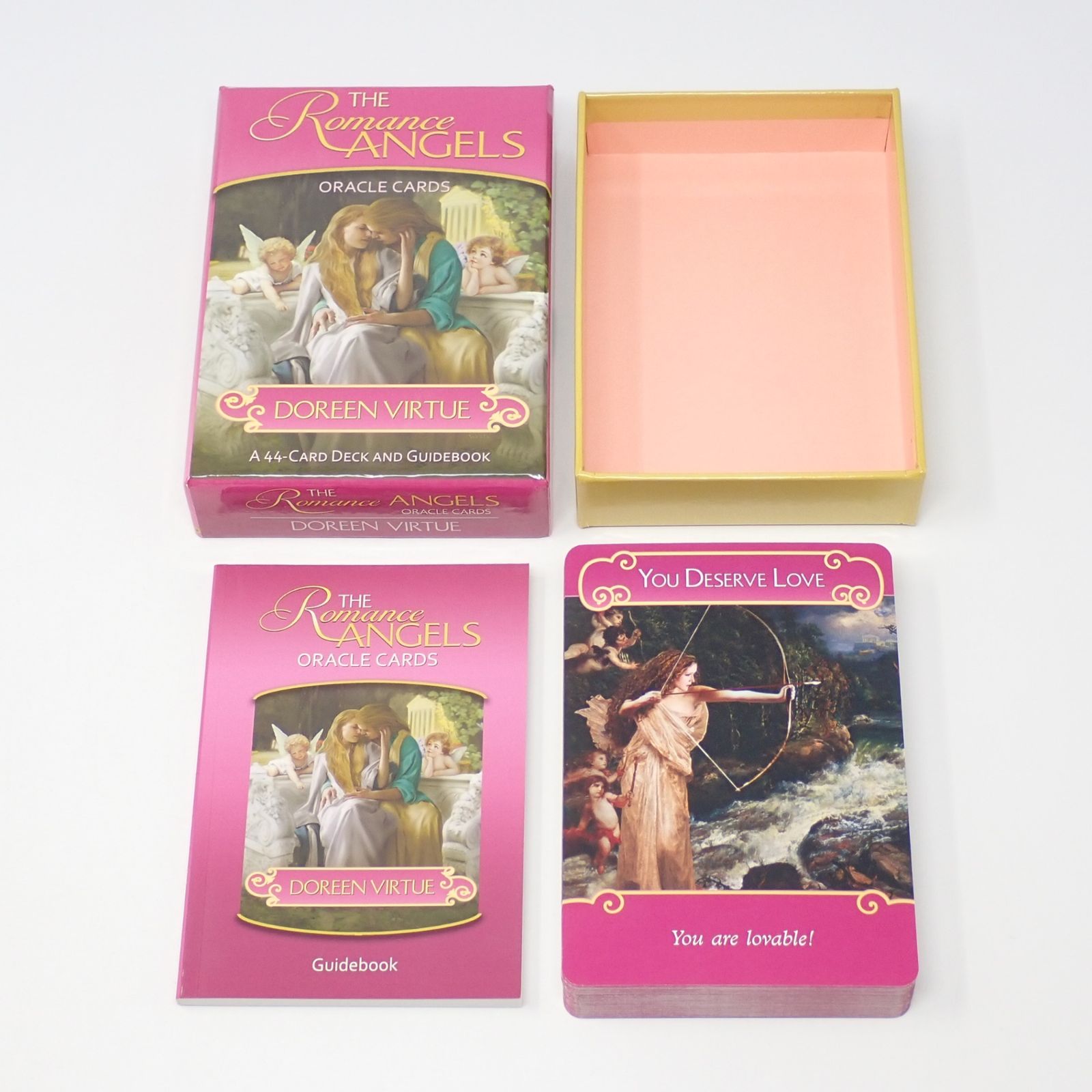 ロマンスエンジェルオラクルカード 新装版 日本語版説明書付き